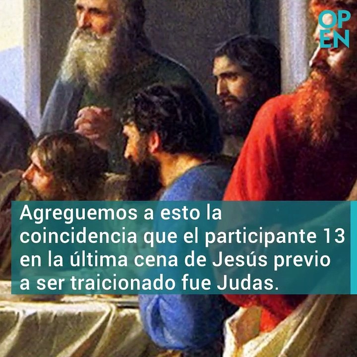 ¿Por qué es de mala suerte el Martes 13?