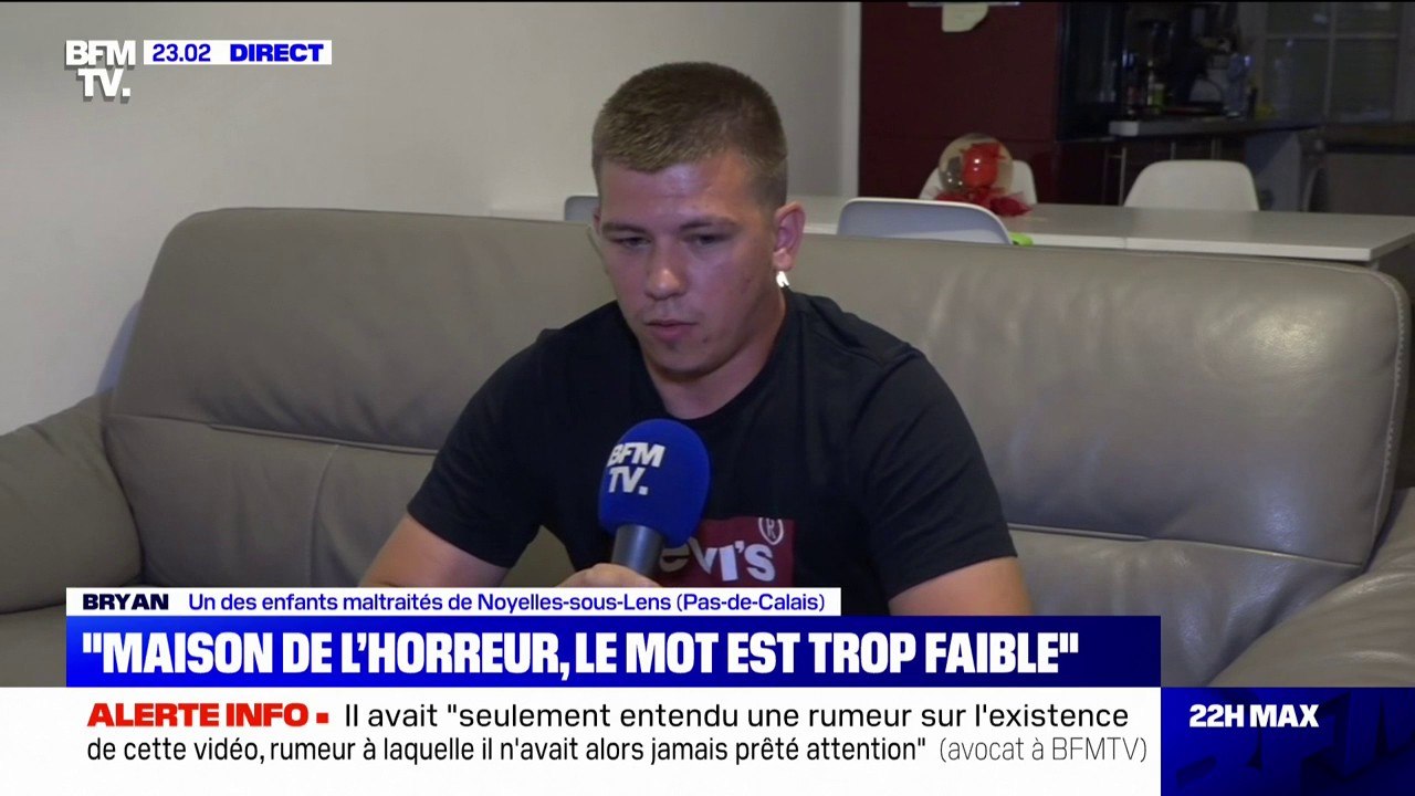 Bryan, un des enfants maltraité de Noyelles-sous-Lens, explique pourquoi il a eu le courage de témoigner