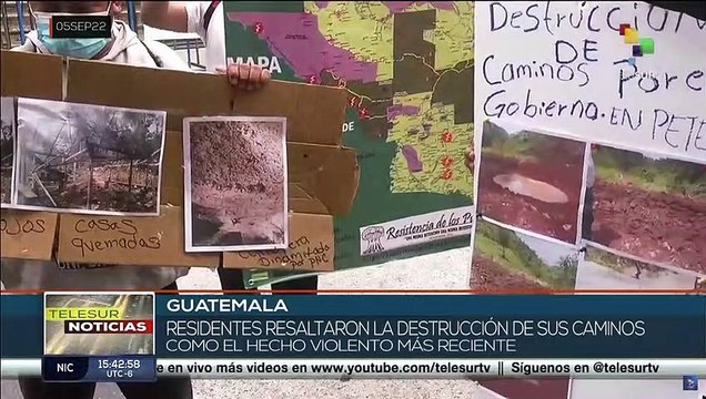 Guatemala: Comunidades campesinas denuncian violencia del Estado tras la usurpación de territorios