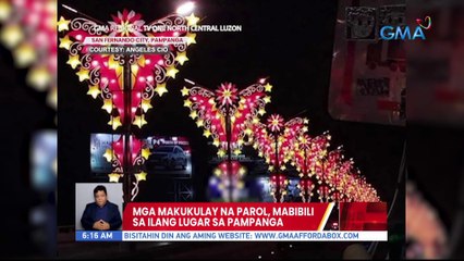 Mga makukulay na parol, mabibili sa ilang lugar sa Pampanga | UB