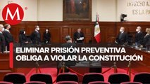 Suprema Corte deja para jueves resolución de prisión preventiva oficiosa