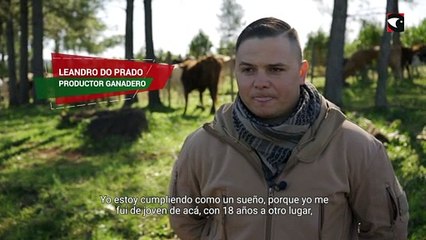 Es productor ganadero, conoció el mundo y volvió a elegir Santa María