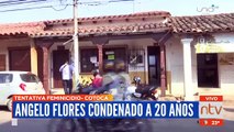 Ángelo Flores es condenado a 20 años de cárcel