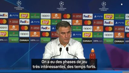 Groupe H - Galtier : "Gagner dans la difficulté permet aussi de faire grandir un groupe"