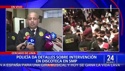 Operativo en discoteca de SMP: 8 detenidos ya habían sido capturados en intervención a La Cabaña