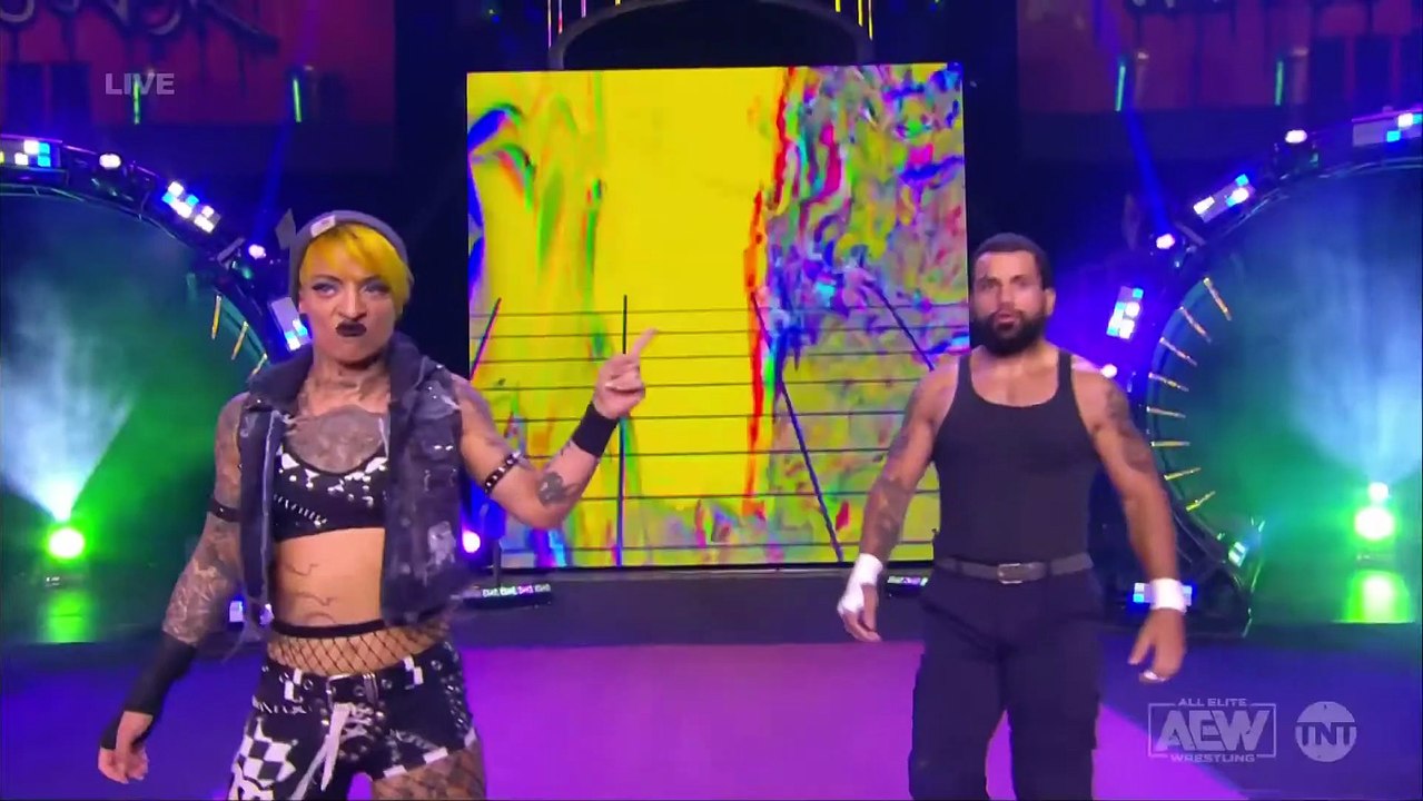 Ruby Soho & Ortiz Entrance: AEW Rampage, Sept. 2, 2022