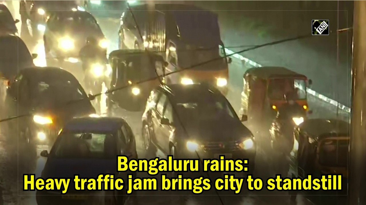 Bengaluru rains: Heavy traffic jam brings city to standstill