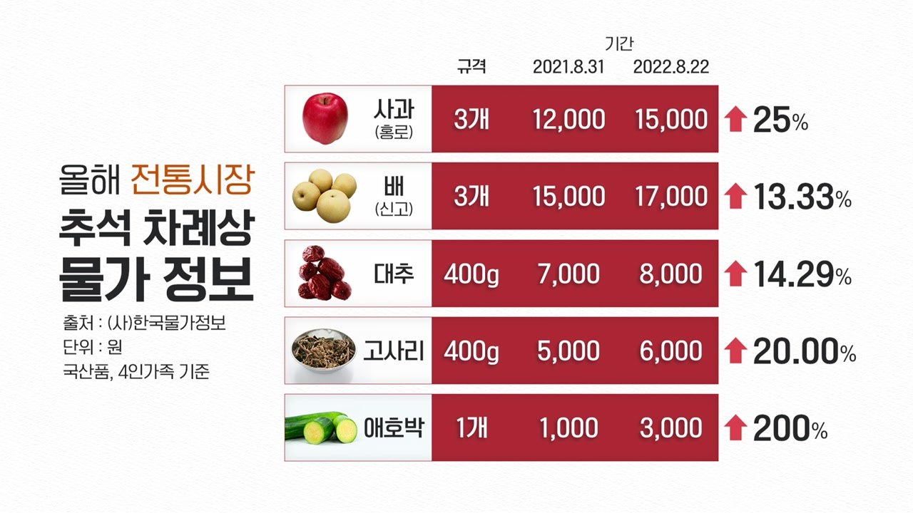 [뉴스라이브] 현기증 나는 추석 장바구니 물가..."이렇게 사야 더 저렴" / YTN