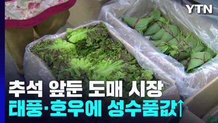 추석에도 고물가 행진...소비 위축에 시장도 '울상' / YTN