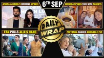 Fan Pulls Pregnant Alia's Hand, Priyanka Shares Malti's Pic, SRK In Salman's Tiger 3 | TOP 10 NEWS