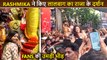 Rashmika Mandanna Seeks Blessings Of Lalbaug Cha Raja Ganpati, Fans Go Crazy