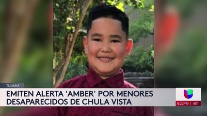 En Tijuana se activó la Alerta Amber para dar con dos menores.