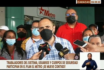 Video herunterladen: Trabajadores, usuarios y cuerpos de seguridad se incorporan al Plan El Metro ¡Se Mueve Contigo!