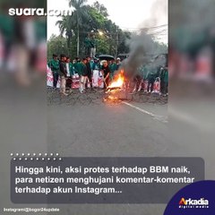 Mulai Panas, Viral Demo Tolak Kenaikan BBM di Istana Bogor, Mahasiswa Rusak Kawat Berduri