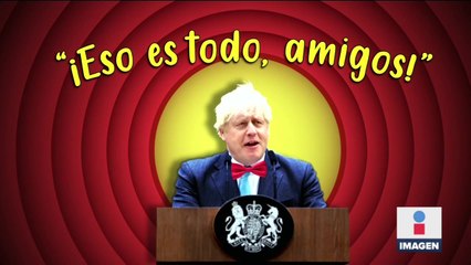 Boris Johnson se despide y promete apoyo a Liz Truss