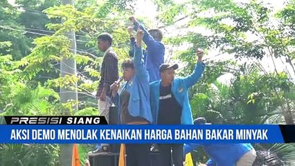 Demo Tolak Kenaikan Harga BBM di Sidoarjo Berlangsung Aman dan Kondusif