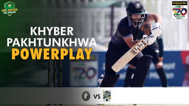 1st Innings Powerplay | Balochistan vs Khyber Pakhtunkhwa | Match 15 | National T20 2022 | PCB | MS2T