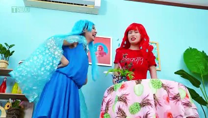 تحدى الالوان الازرق مقابل الاحمر  أكل كل شئ بلون واحد لمده 24 ساعه  من قبل TSTUDIO ARABIC_1080pFHR