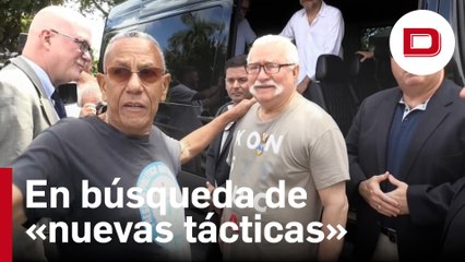 Walesa insta a buscar «nuevas tácticas» que permitan luchar por la libertad en Cuba