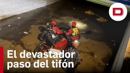 Hinnamnor, el tifón que ha dejado dos muertos a su paso por Corea del Sur