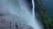 Reverse waterfall of Maharashtra #indiantrekkers #maharashtratrekking #waterfalls #maharashtradesha #explorepage #trekkingdiaries #travelreelsoninstagram #maharashtratravel #indiantravellers