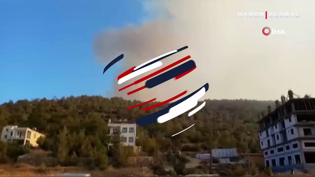 Mersin'de orman yangını çıktı