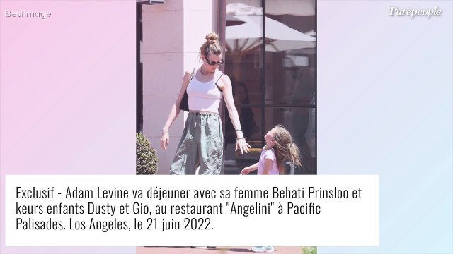 Adam Levine bientôt papa : la sublime Behati Prinsloo enceinte de leur 3e enfant