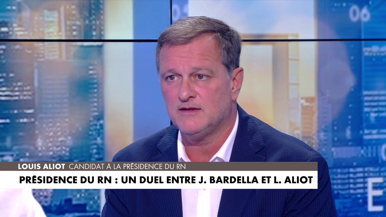Louis Aliot : «Il parlait comme nous avant de s’engager en politique et quand il s’est engagé, il a passé son temps à nous taper dessus»