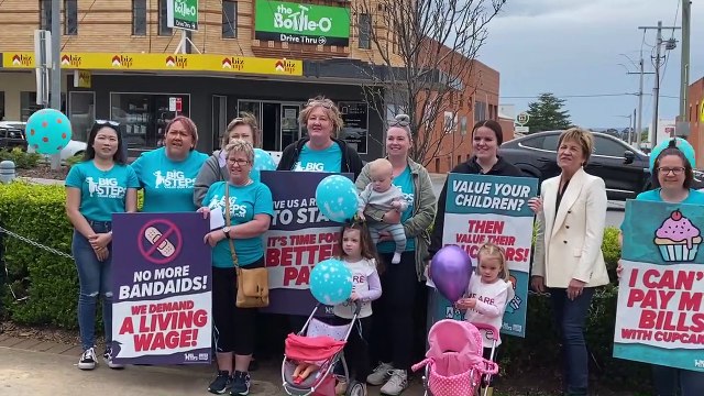 Leeton early childhood educators rally