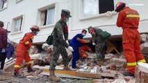 Trabajos en China para afrontar las consecuencias del terremoto de Sichuan