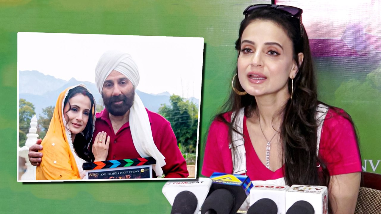 अमीषा पटेल ने बताया कब रिलीज होगी गदर 2 कैसा हो...