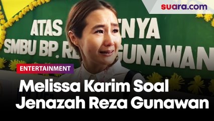 Lihat Jenazah Suami Dee Lestari, Melissa Karim: Gagah, Benar-Benar Sudah Siap