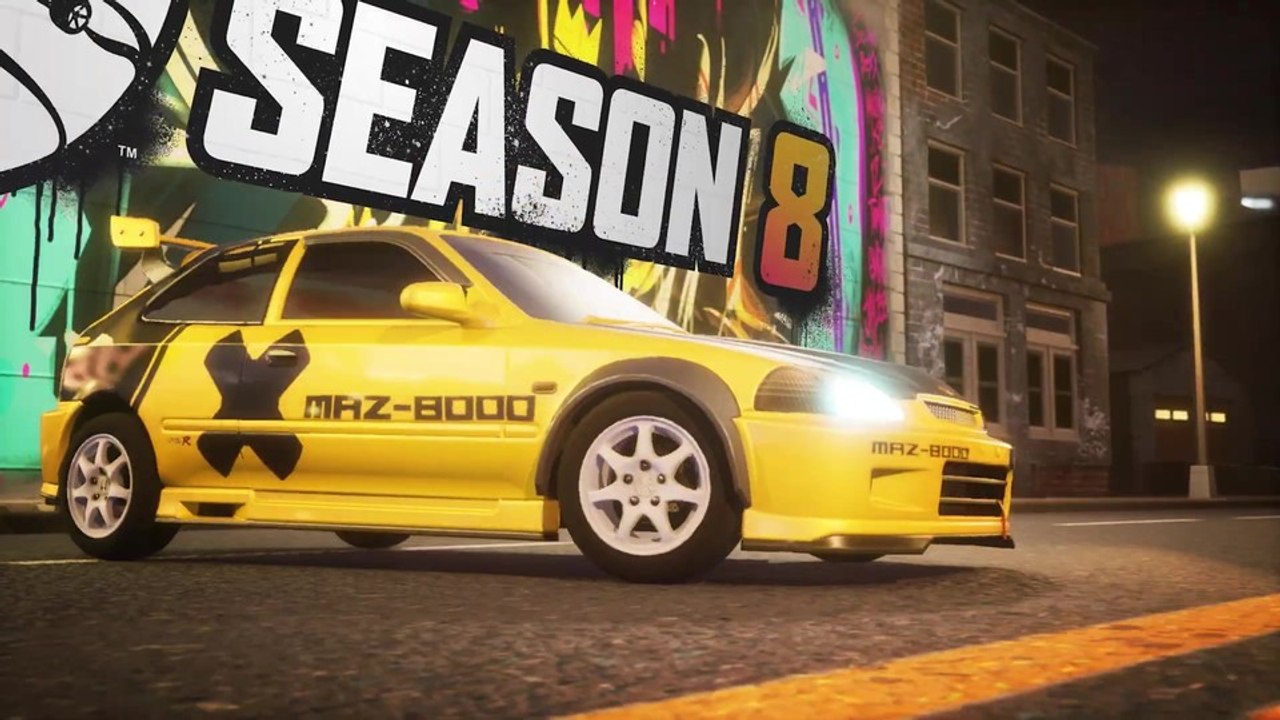 Rocket league - season 8 startet mit starken need for speed underground vibes