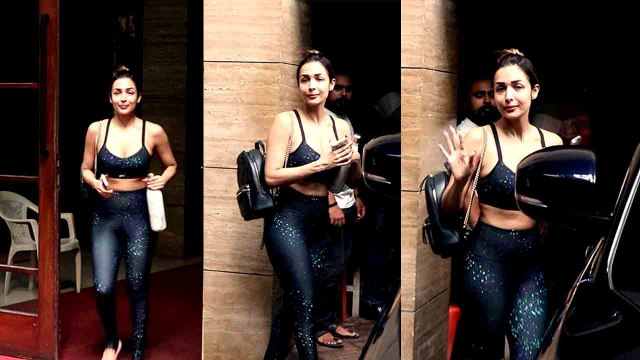Malaika Arora ऐसी हालत में भी निकली Gym, Abs किया Flaunt!, Video हुआ Viral | FilmiBeat