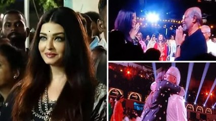Aishwarya Rai Rajinikanth के Feet Touch करते Viral। Ponniyin Selvan Trailer Launch।*Entertainment
