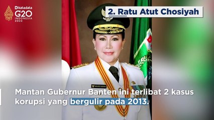 Para Koruptor Ratu Atut, Pinangki, hingga Desi Arryani Telah Bebas Bersyarat