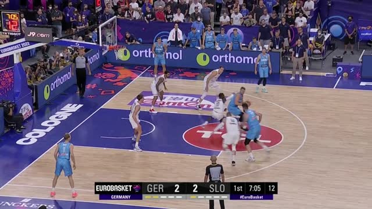 Highlights: Deutschland unterlegt Doncic-Power