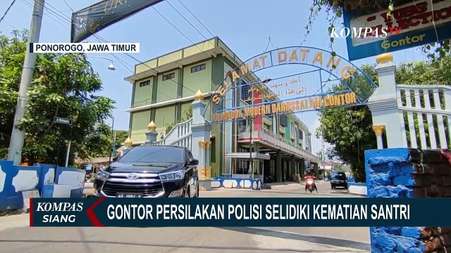 Ponpes Gontor Buka Pintu Lebar Untuk Polisi Usut Tuntas Kasus Kematian Santrinya