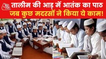 Which Madrasas have terror links in Uttar Pradesh?