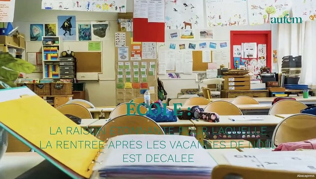 École : la raison étonnante pour laquelle la rentrée après les vacances de Noël est décalée