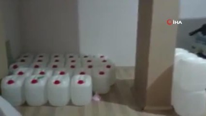 Avcılar'da kaçak alkol imalatı yapan şahıs yakalandı