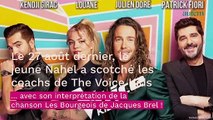 Nahel moqué dans The Voice Kids, Patrick Fiori réagit : 