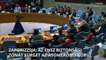 Az ENSZ biztonsági övezetet sürget a zaporizzsjai atomerőmű körül