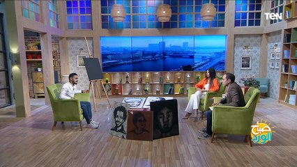 لقاء مع محمد طه فنان مبدع في الرسم بخامات مختلفة