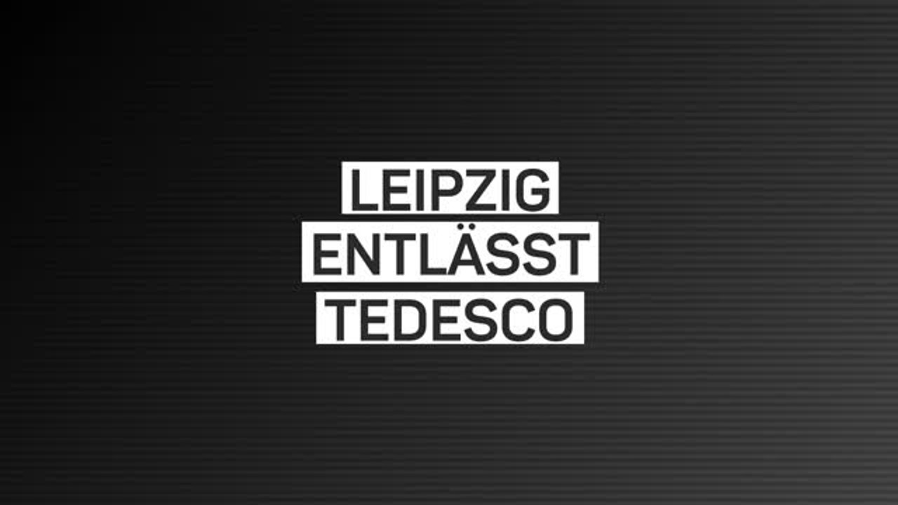 Krach bei RB: Tedesco fliegt bei Leipzig raus!