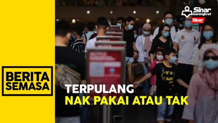 Download Video: Tak wajib lagi pakai pelitup muka