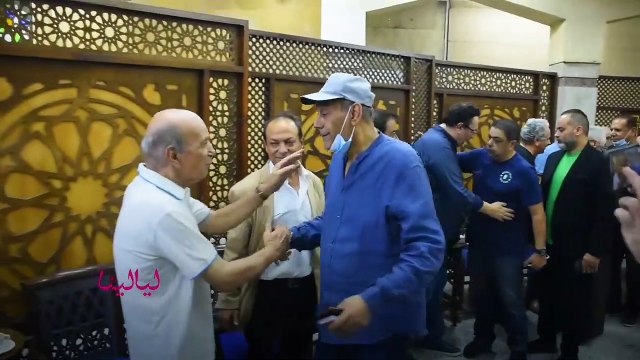 أحمد بدير وطارق علام والعديد من نجوم الفن في عزاء علي عبد الخالق