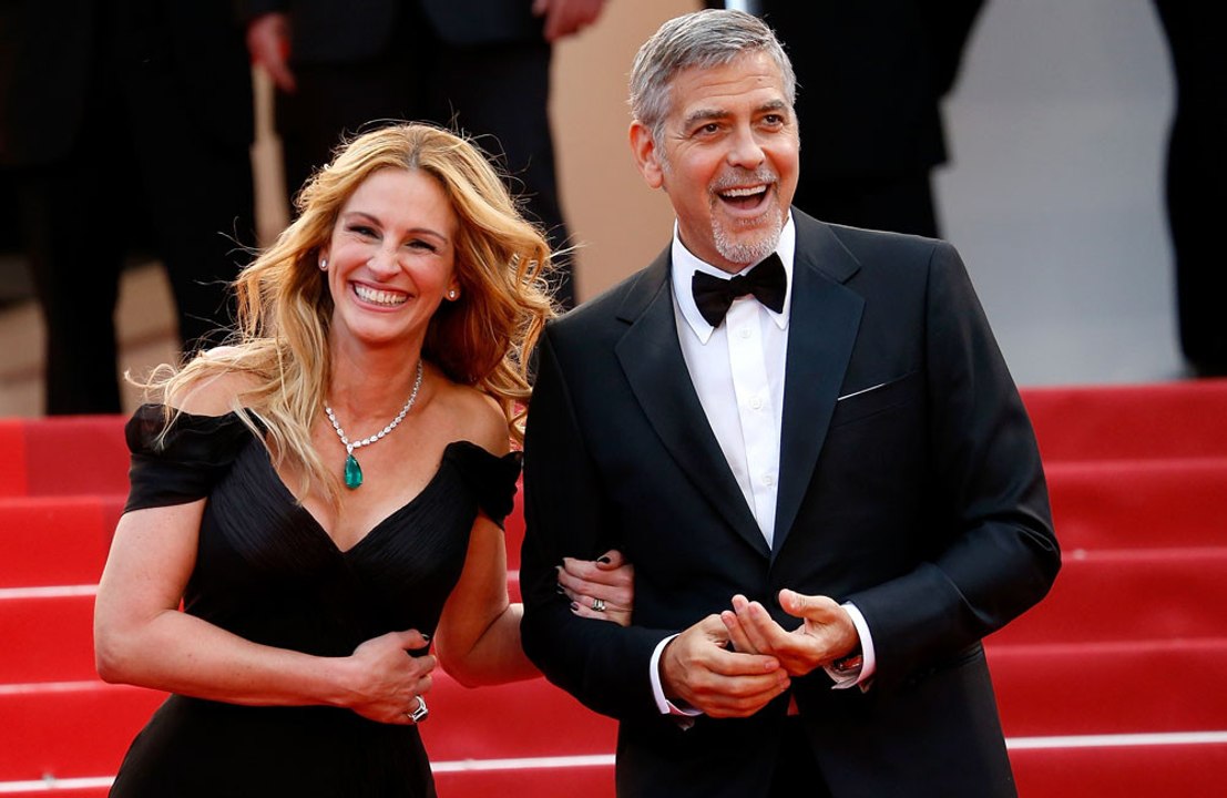 Eine Kuss-Szene von Julia Roberts und George Clooney „löste Gelächter aus“