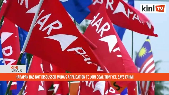 Harapan has not discussed Muda's application to join coalition yet, says Fahmi