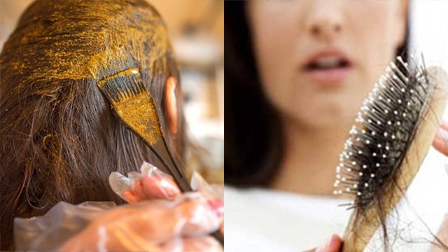 बालों में मेहंदी लगाने से बाल झड़ते है क्या । बालों में मेहंदी लगाने के नुकसान । Boldsky *Health